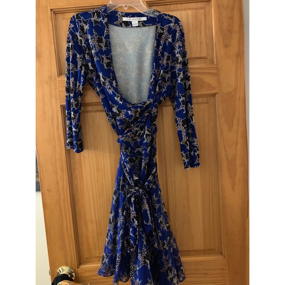 DVF Wrap Swing Dress Size 8